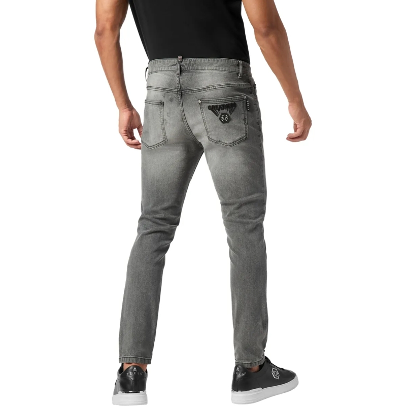 Philipp Plein Skinny-Leg-Jeans Skinny hell-grau(Image 2)