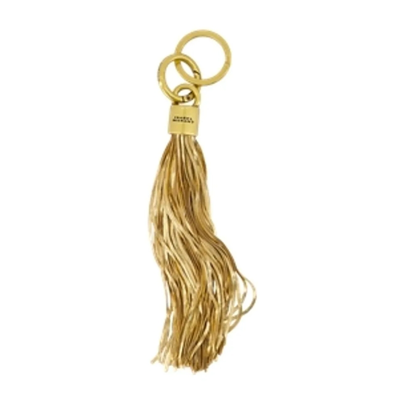 Isabel Marant  Tassel Chain Gz Keychain With Engraved Cap Brown