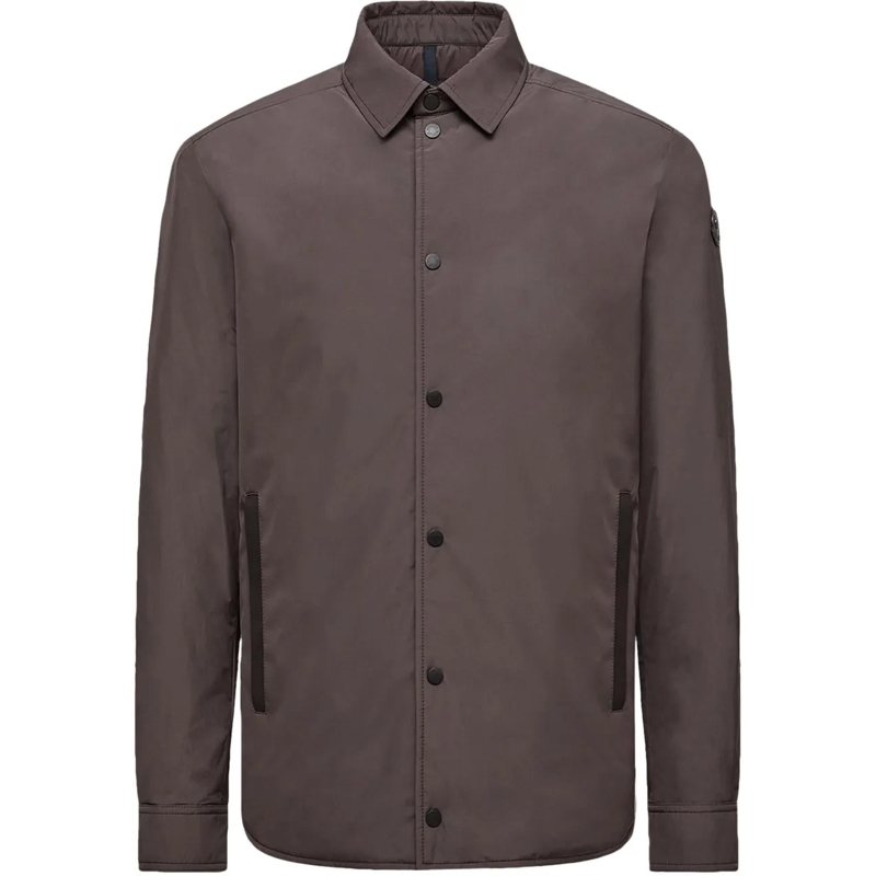 Moncler Daunenjacke Heren Gascogne Shirt Jacket braun