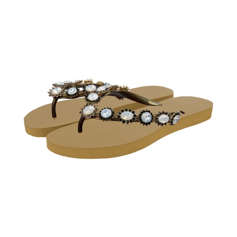 UZURII Flip Flops Pantoffeln Pantoffel Boo Boo gelb(Image 3)