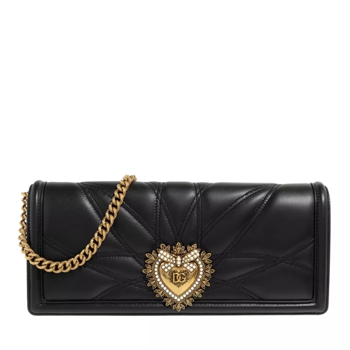 Dolce&Gabbana Shoulderbag with Logo Black Crossbody Bag