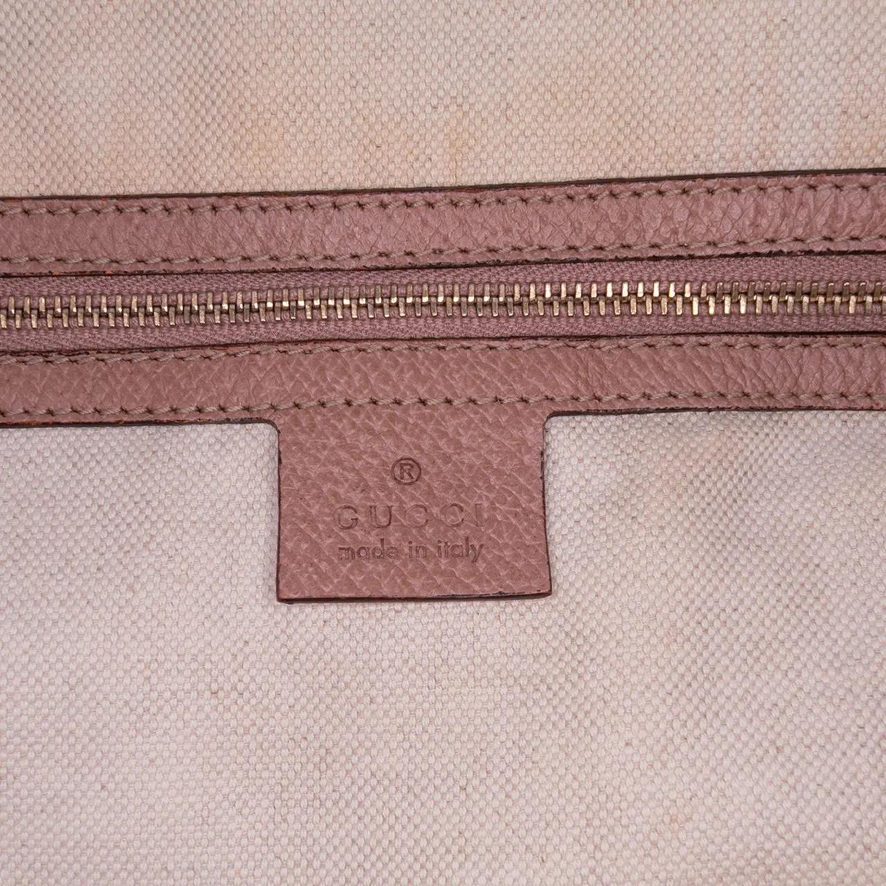 Thumbnail - Gucci Shopper - Medium GG Canvas Bree Dome Tote - Gr. unisize - in Braun - für Damen