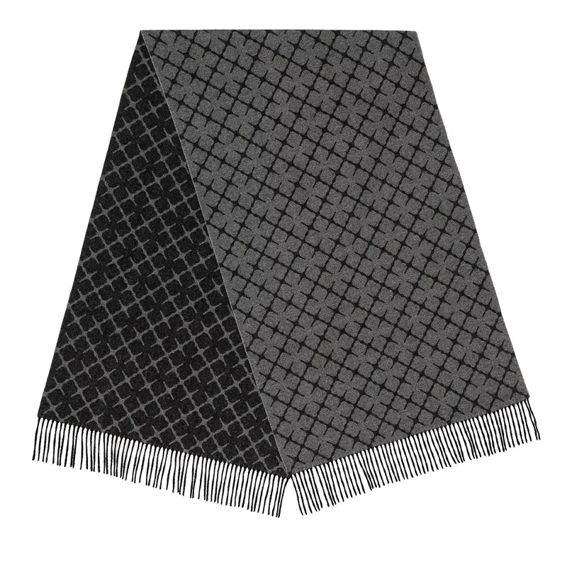 By Malene Birger Wollschal Ortega Light Grey Melange