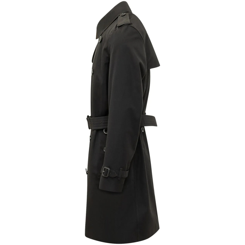 Burberry Trenchcoat Kensington Trench Coat con Cintura schwarz(Image 3)