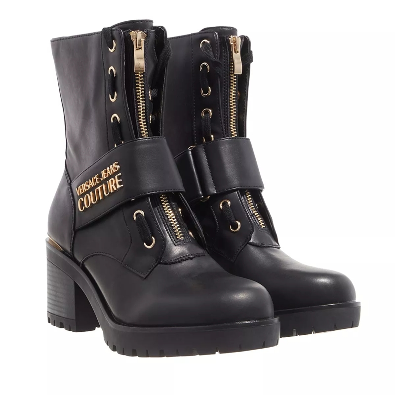 Versace Jeans Couture Stiefeletten Heeled Boots Black