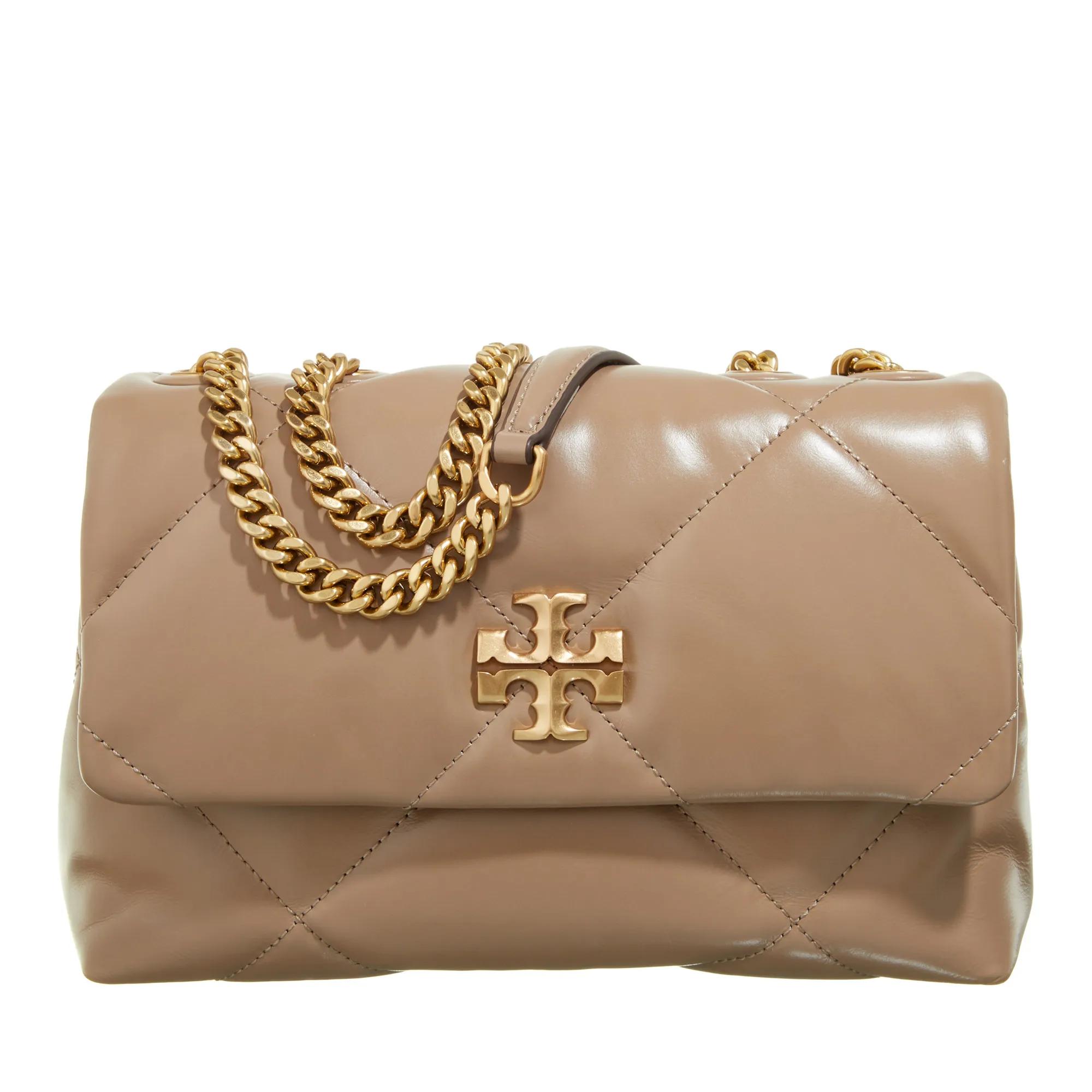 Tory Burch Crossbody Bags - Kira Diamond Quilt Small Convertible Shoulder Bag - Gr. unisize - in Beige - für Damen