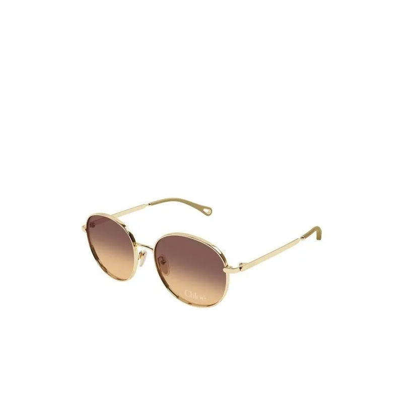 Chloé Sonnenbrille CH0325S Gold-Gold-Brown