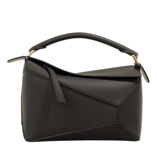 Loewe Satchel Small Puzzle Crossbody Bag Dark Grey