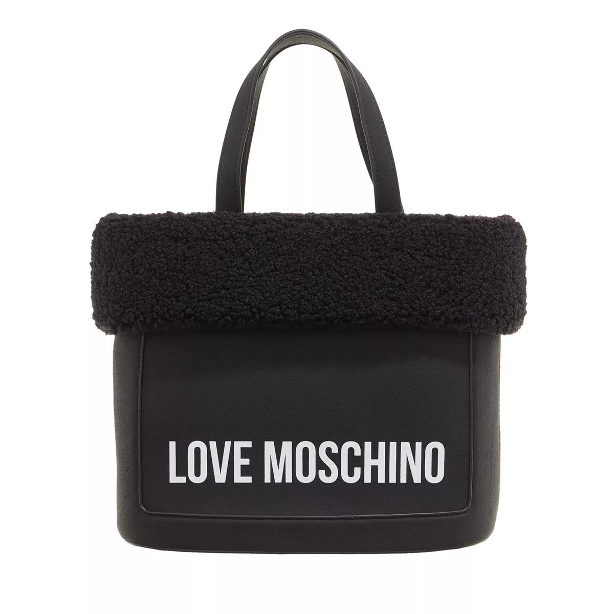 Love moschino hot sale fur bag