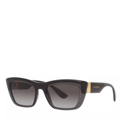 Dolce&Gabbana Sunglasses 0DG6171 Transparent Grey/Black Sunglasses