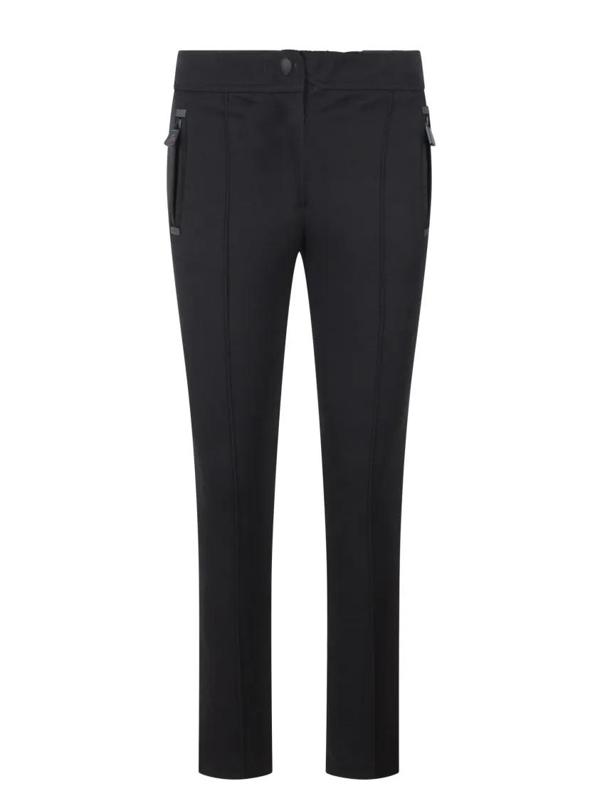 Moncler - Straight Trousers - Größe 42 - schwarz