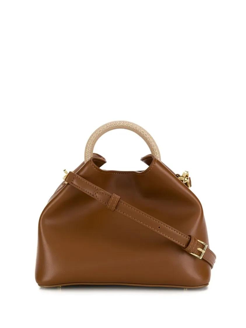 Elleme Crossbody Bags - Cognac Leather Baozi Satchel - Gr. unisize - in Braun - für Damen