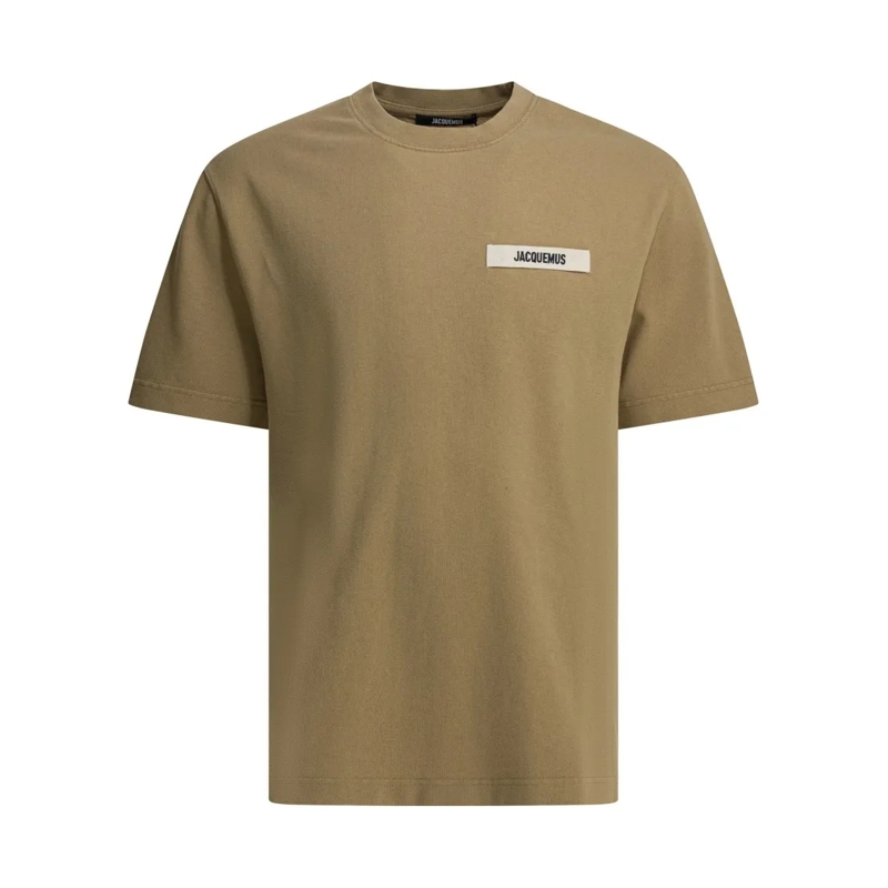 Jacquemus T-shirt Gros Grain T-Shirt Brown
