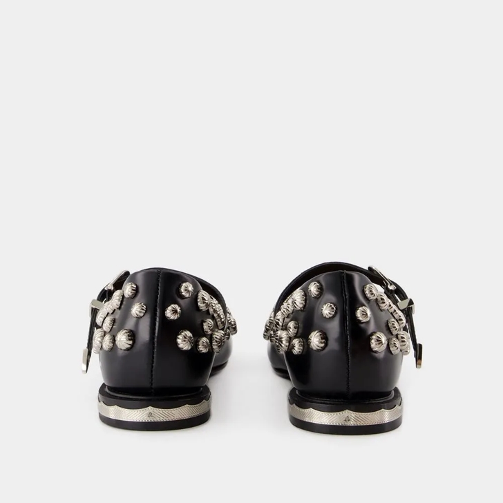 Toga Pulla Aj1374 Ballerinas - Leather - Black Black | Ballerina