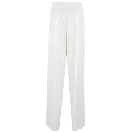 Federica Tosi  Raffia Sequins Trousers White (Image 2)