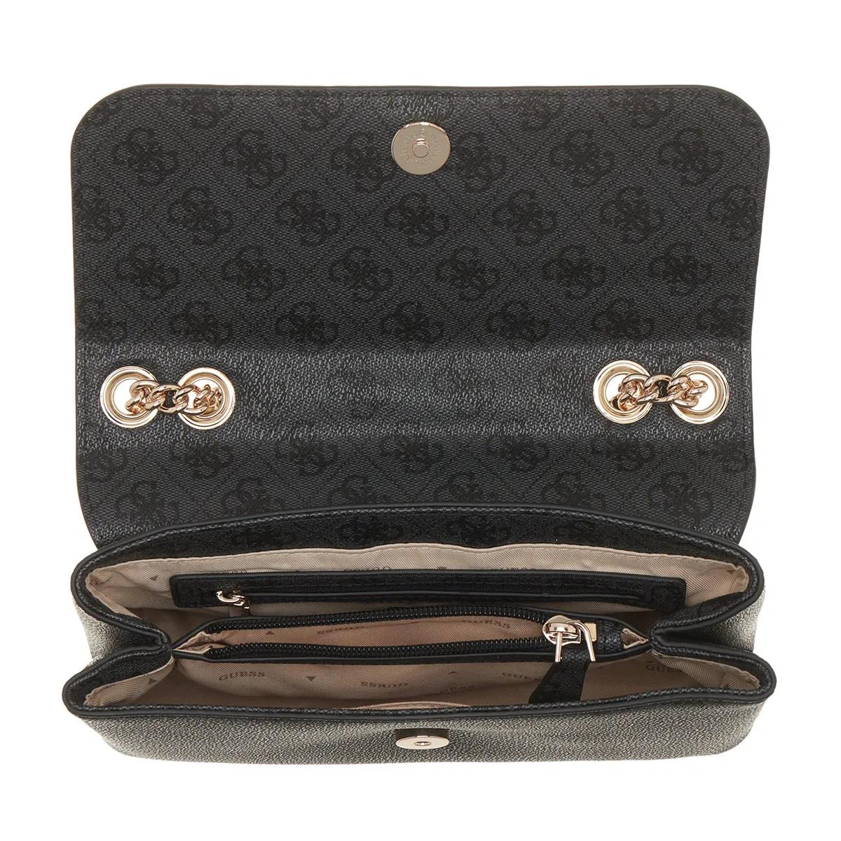 Guess Satchels Eco Erica 2 Comp Satchel in grijs