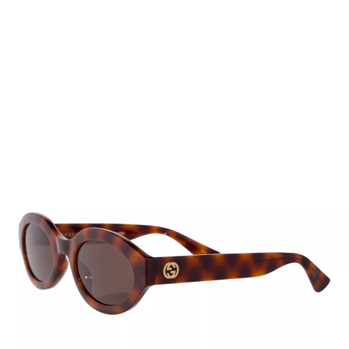 Gucci GG1579S-002 Havana-Havana-Brown Solglasögon