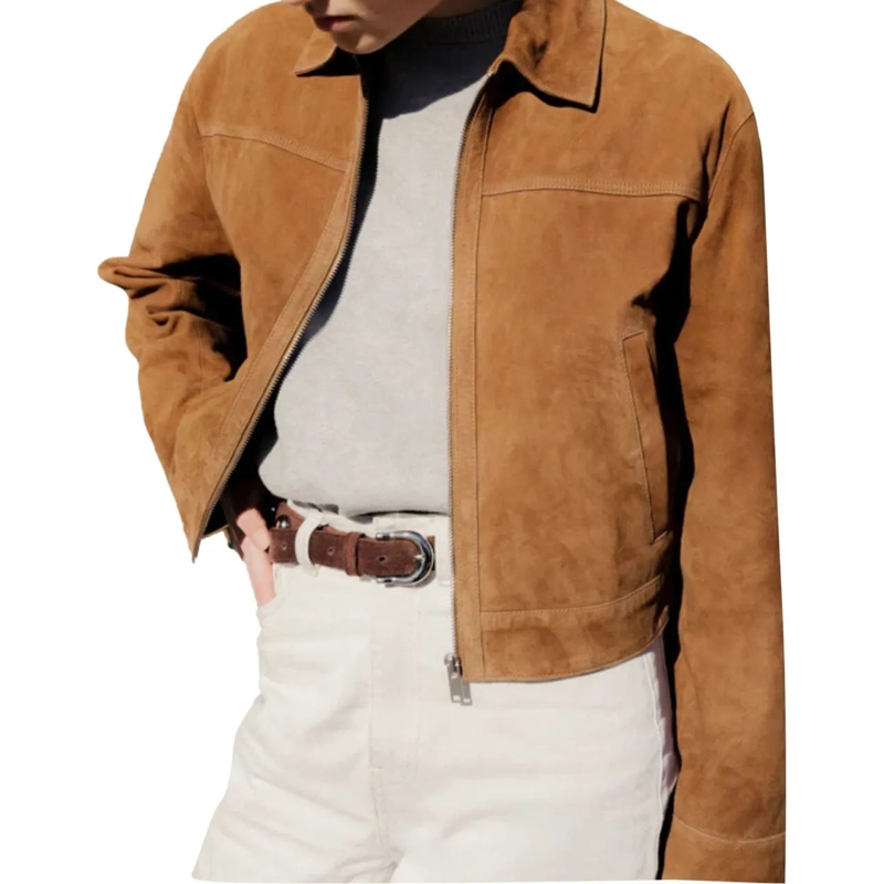 STUDIO AR Trenchcoat Studio Ar Sue Jackets Bruin 005l251069.01 braun(Image 3)