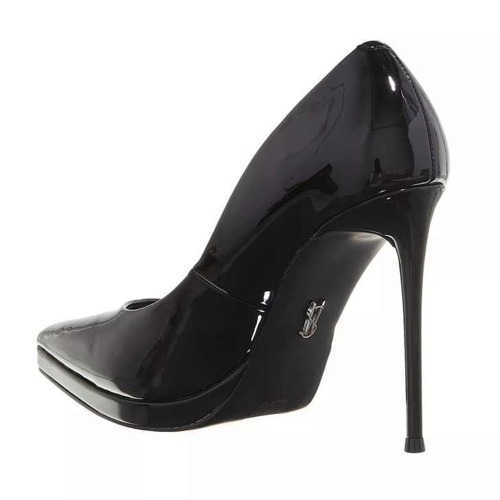 Steve madden black on sale patent leather pumps