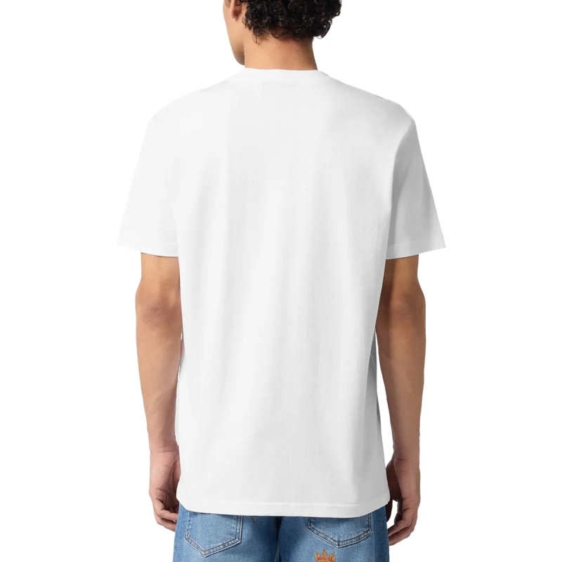 Philipp Plein T-Shirt Round Neck T-Shirt Eagle Montecarlo weiss(Image 2)