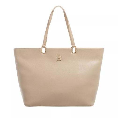 Tommy Hilfiger Th Timeless Medium Tote Beige Fourre-tout