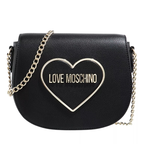 Love Moschino Borsa Pu Nero Saddle Bag