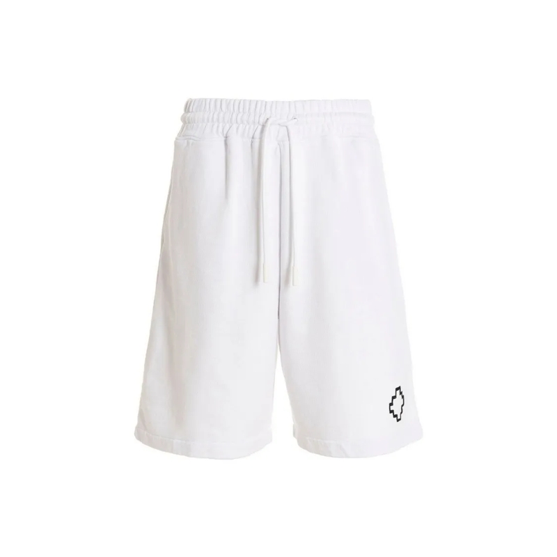 Marcelo Burlon Casual Shorts Marcelo Burlon Tempera Cross Shorts White