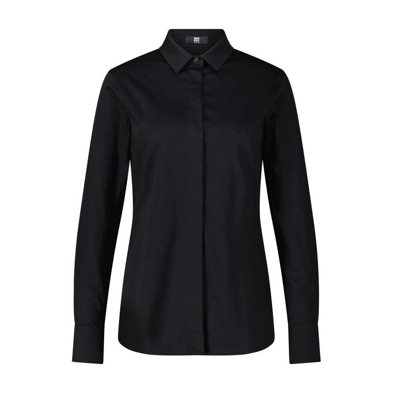 Riani Bluse Klassische Hemdbluse Schwarz