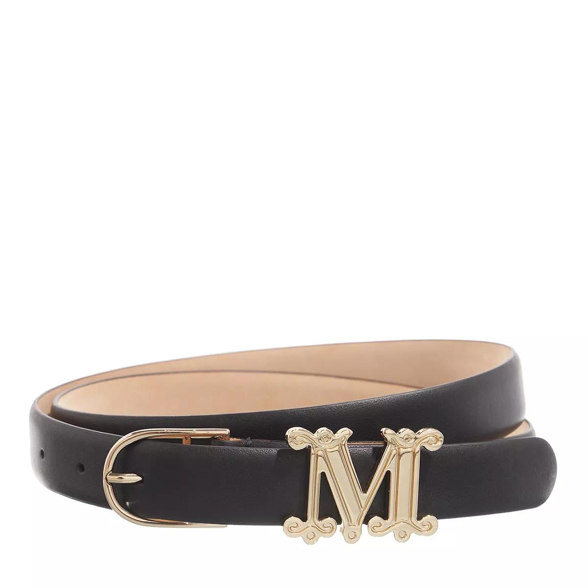 Max Mara Gürtel - Otre Belt - Gr. S - in Schwarz - für Damen