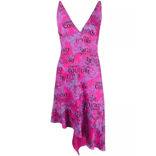 Versace Jeans Couture Pink Mini Dress Pink Robes
