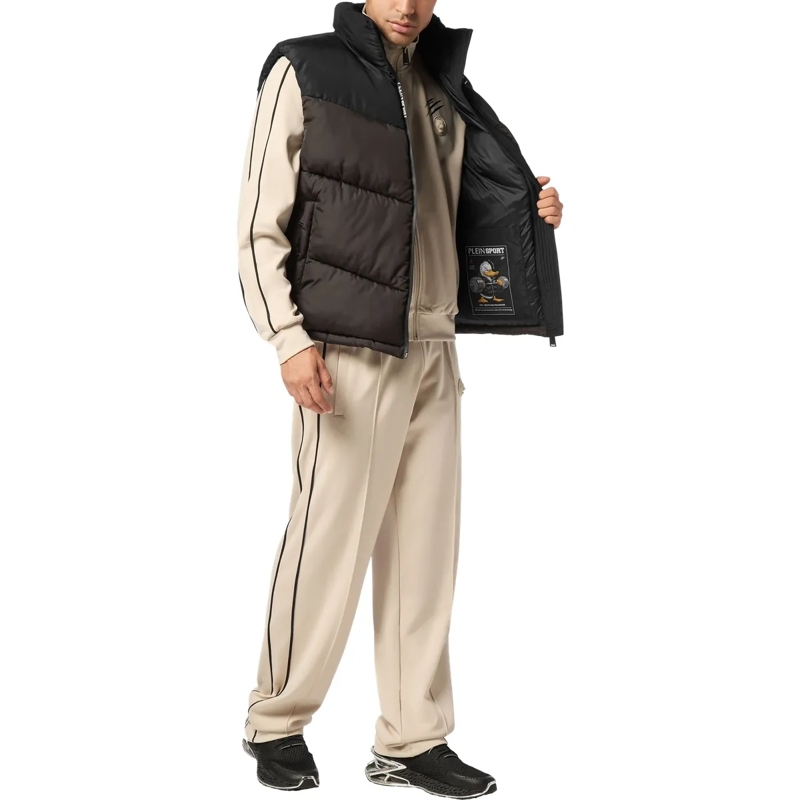 Plein Sport Weste Kurze Weste schwarz(Image 4)