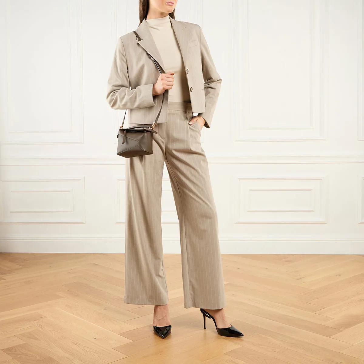 Loewe Pochettes Puzzle Edge Mini in groen