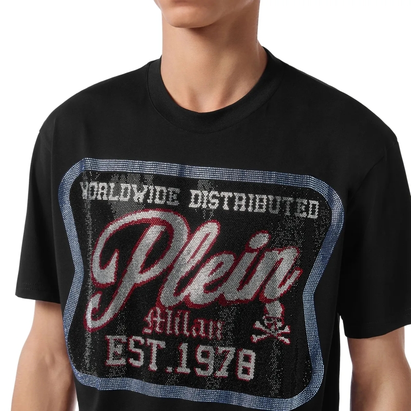 Philipp Plein T-Shirt T-Shirt Rundhalsausschnitt Milan schwarz(Image 5)