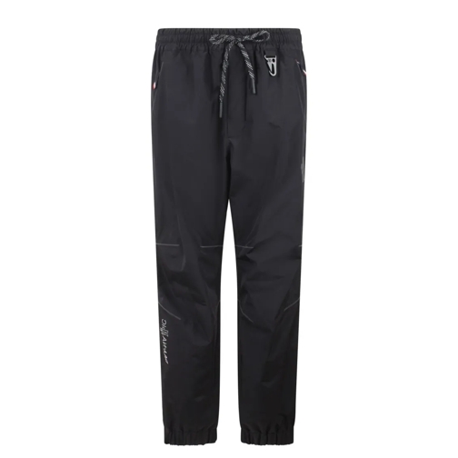 Moncler Tapered Sports Trousers Black Jogging Broek