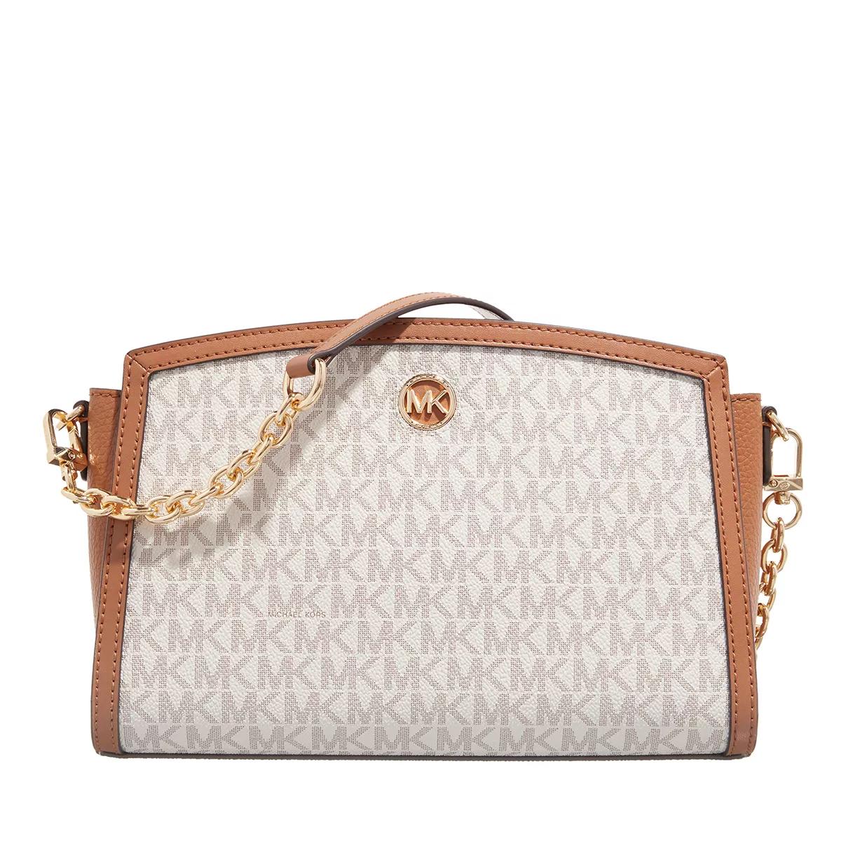 Michael Kors Crossbody Bags - Chantal Large Crossbody - Gr. unisize - in Creme - für Damen