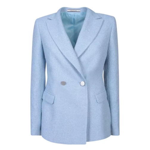 Tagliatore Cotton-Blend Jacket Blue 