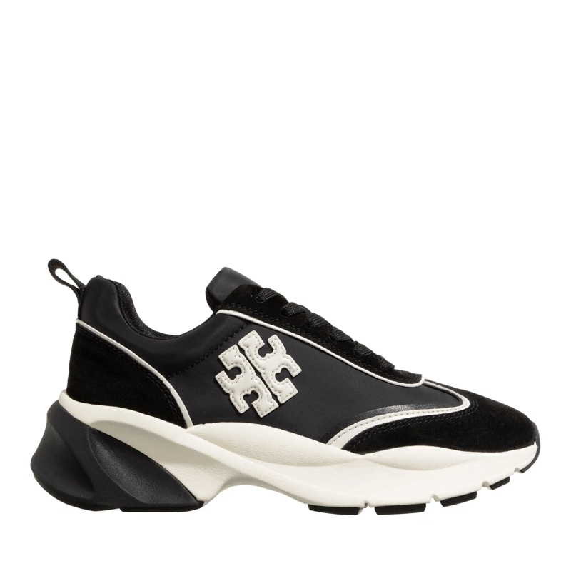 Tory Burch Lage-top sneaker Good Luck Trainer Perfect Black / New Ivory(Image 3)