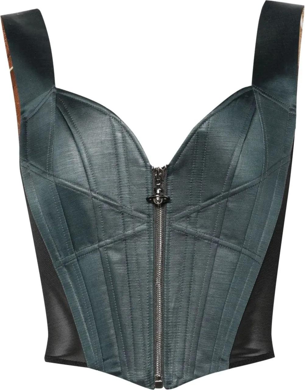 Vivienne Westwood - Top Grey Gray - Größe 44 - grau