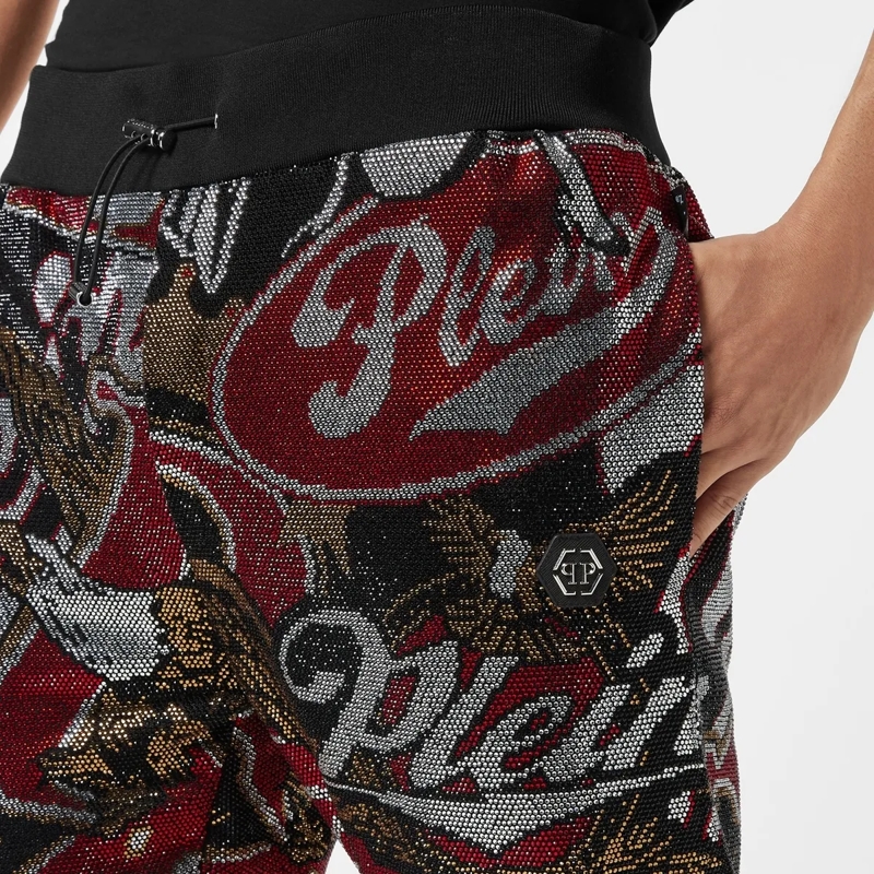 Philipp Plein Jogginghose Jogging Trousers Embellished schwarz(Image 5)