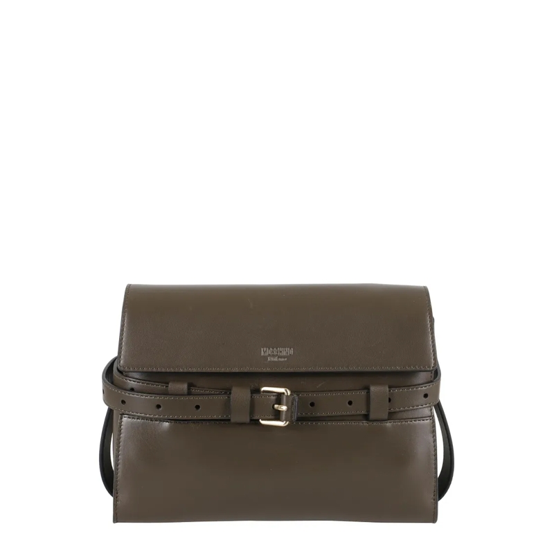 Moschino Schultertasche Nappa Forest Bag Green