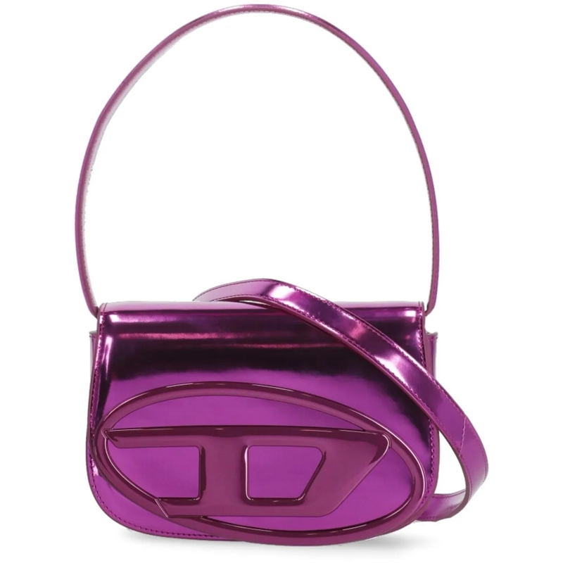 Diesel Schultertasche Bags Fuchsia rose