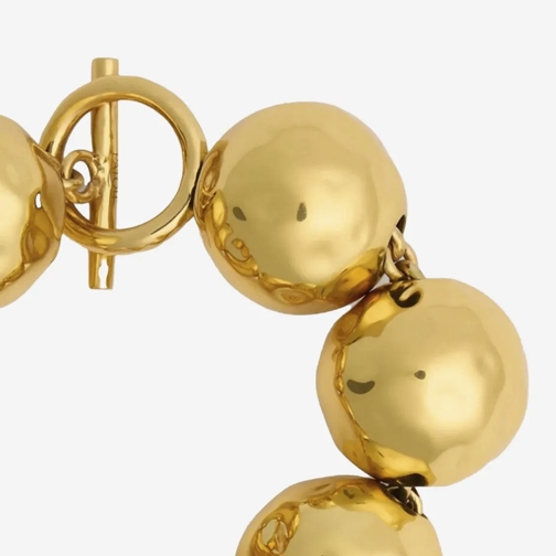 Patou Bracelet Hammered Sphere Bracelet Gold (Image 2)