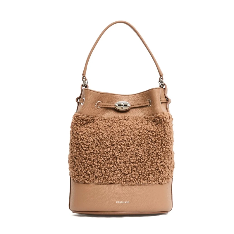 Zanellato Bucket Bag Mondà Dolly Brown Teddy Brown