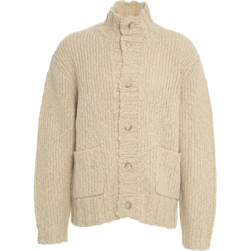 Closed Weste High neck cardigan beige