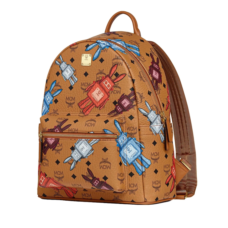 MCM Rucksack Stark Vi Backpack Smd Co Cognac