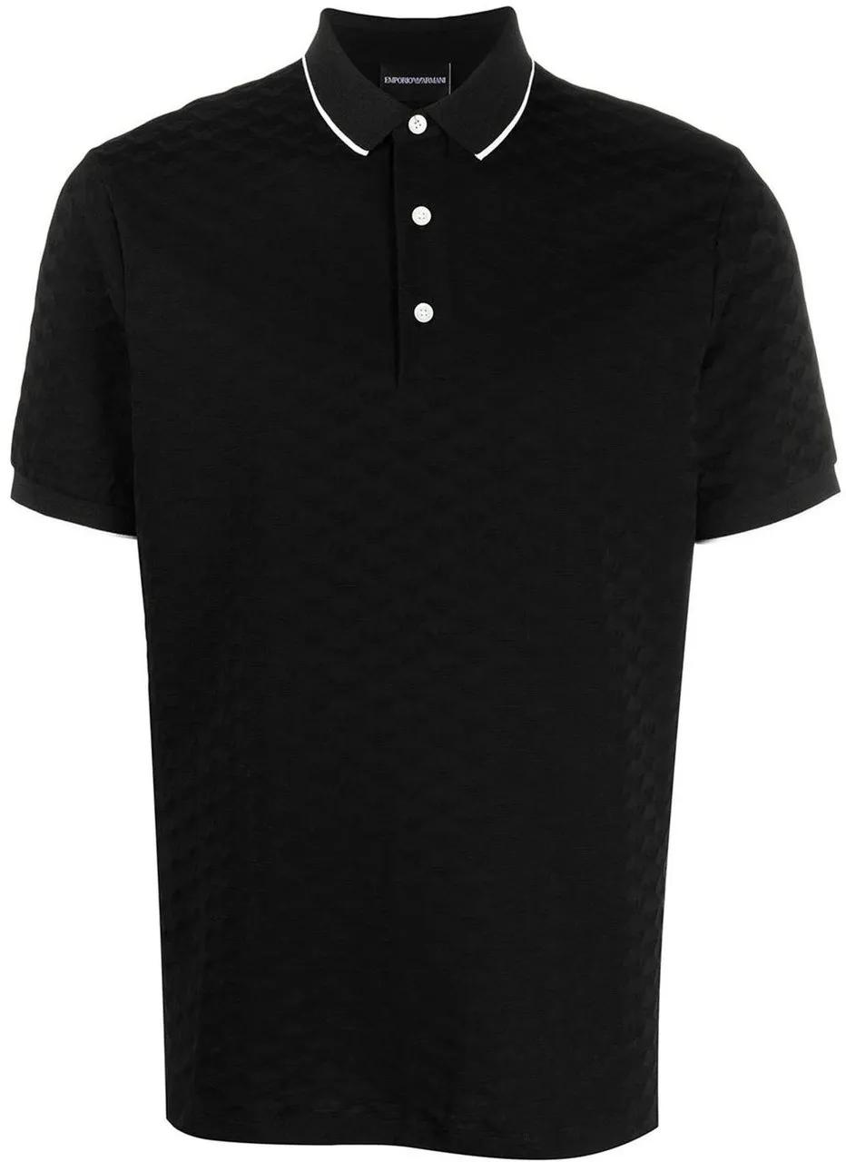 Thumbnail - Emporio Armani - T-shirts And Polos Black - Größe L - black
