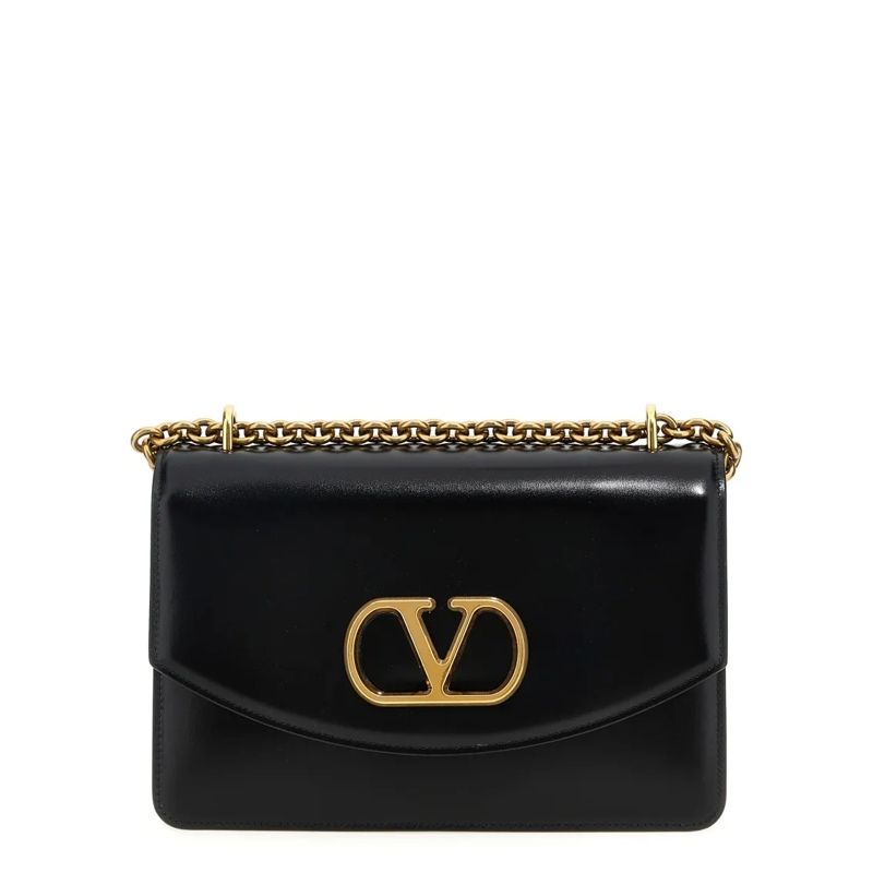 Valentino Garavani Schultertasche 'Vain' Shoulder Bag Black