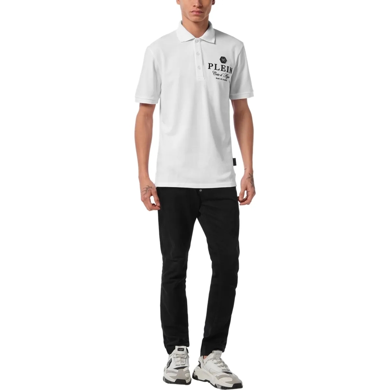 Philipp Plein Top Polohemd weiss(Image 4)