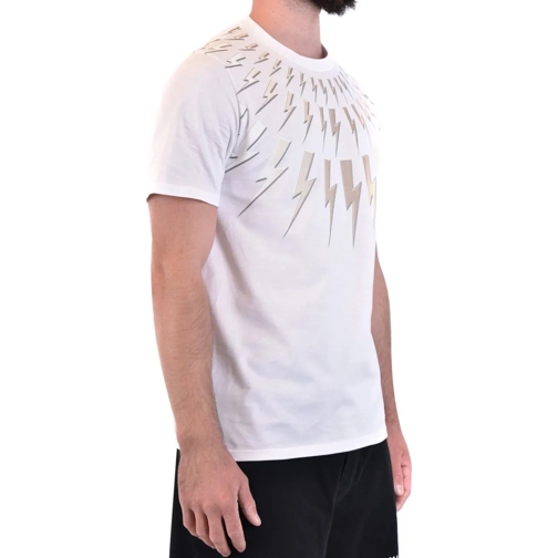 Neil Barrett T-Shirts T-shirt White weiß