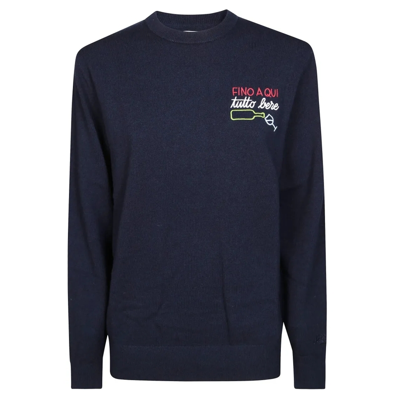 Mc2 Saint Barth Pullover Gc Tutto Bere Jersey Black